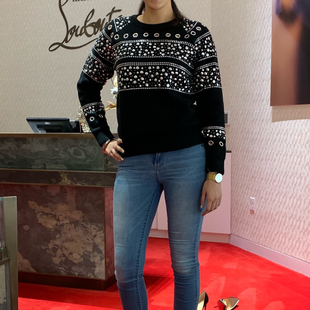 MK studded sweater/sweatshirt